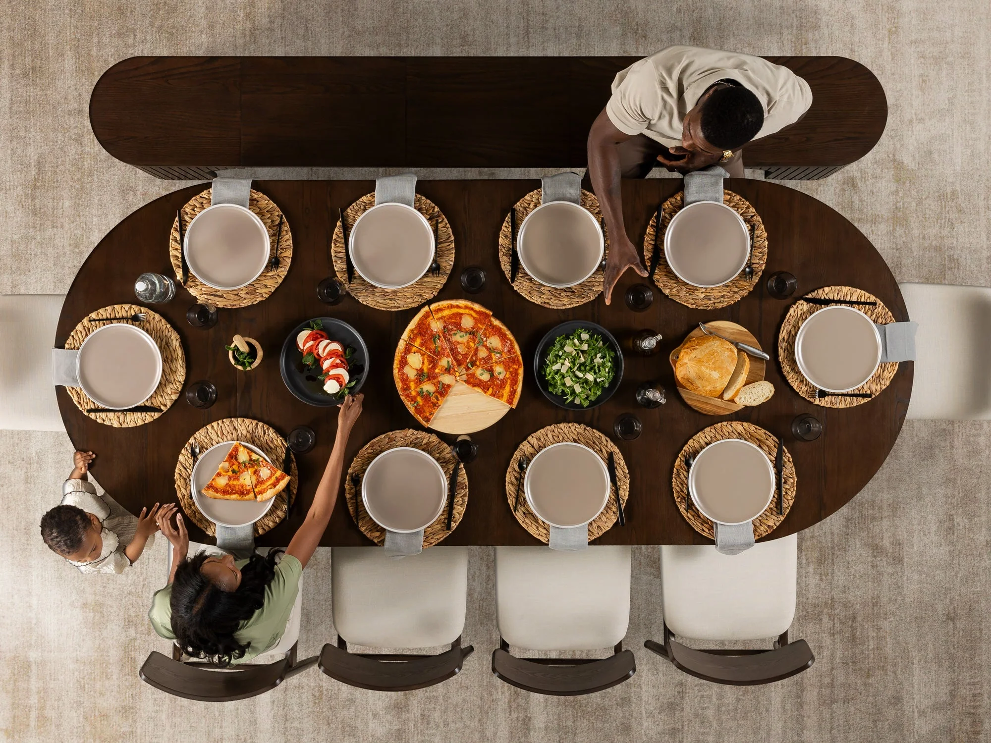 Round Dining Set - The Family - Image 44